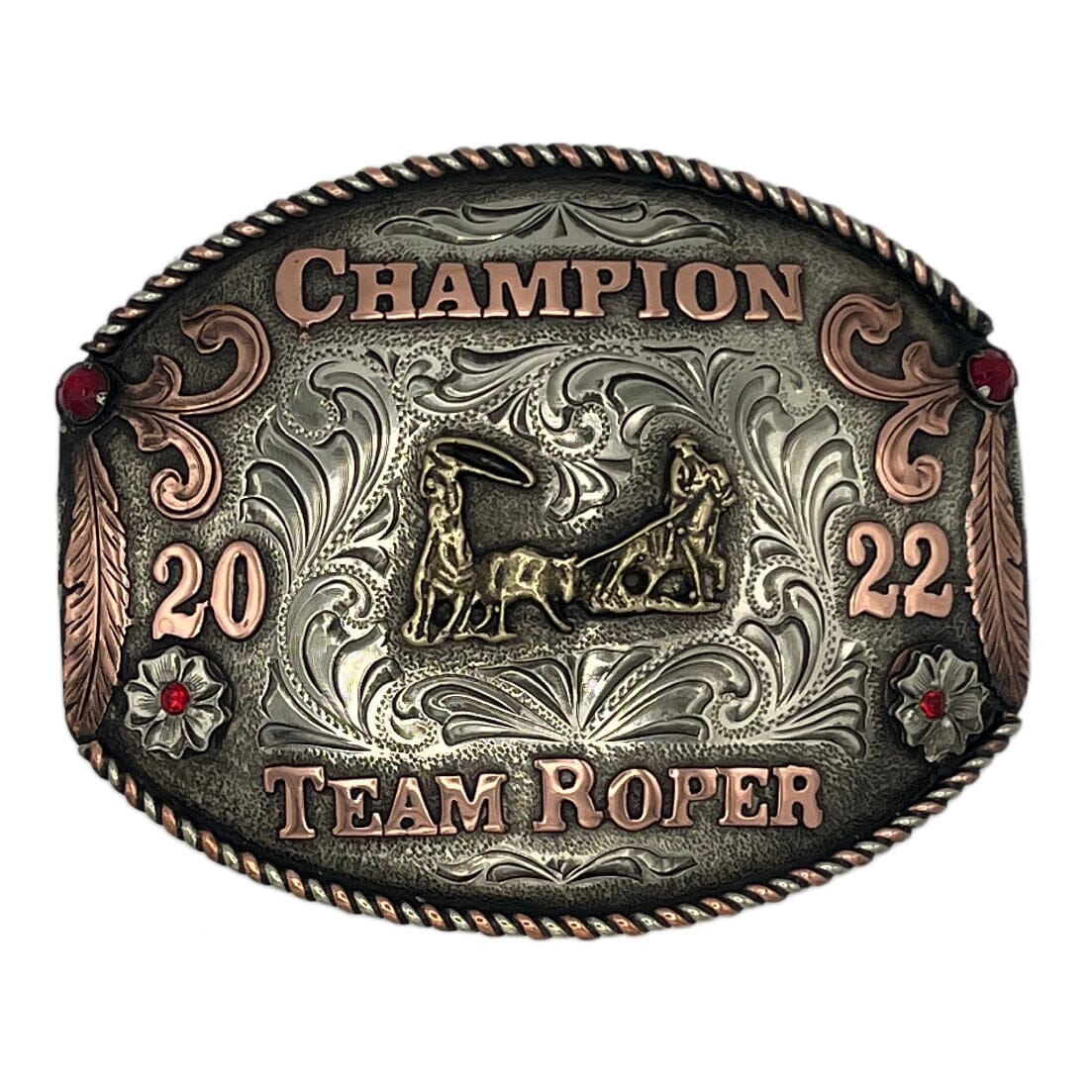 Custom Trophy Rodeo Buckles CBECON 100 | Corriente Buckle